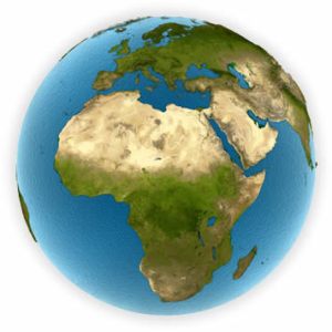 africa-globe